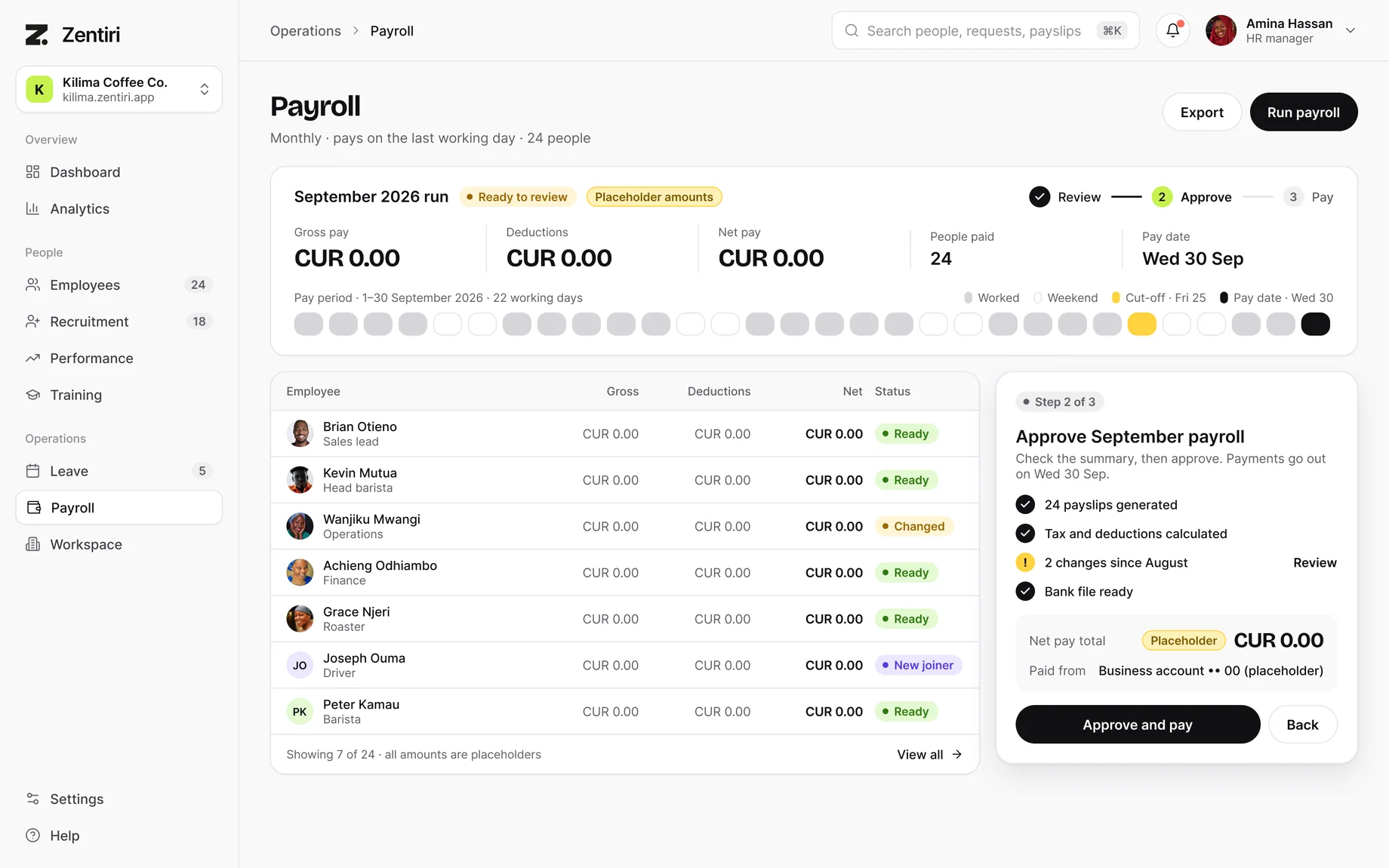 Payroll