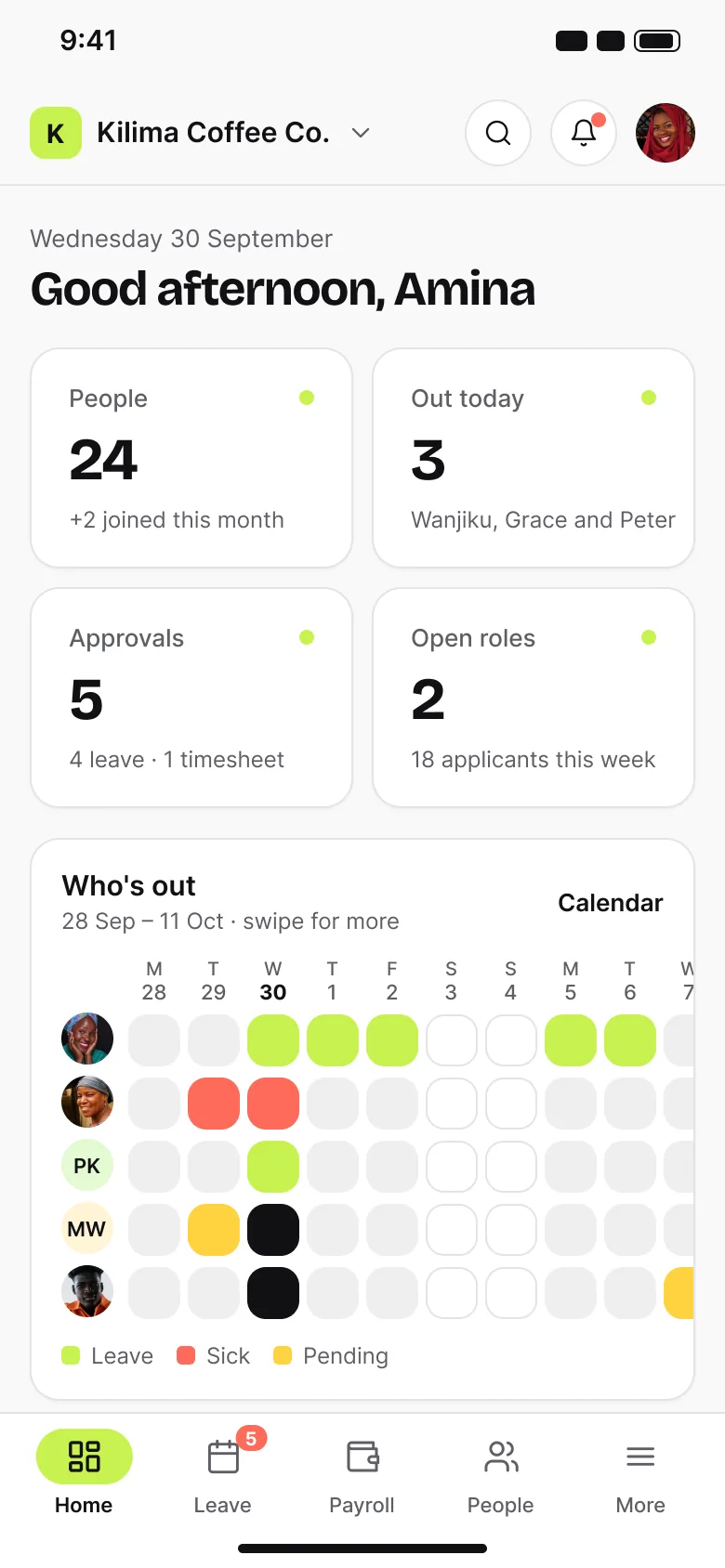 Mobile dashboard