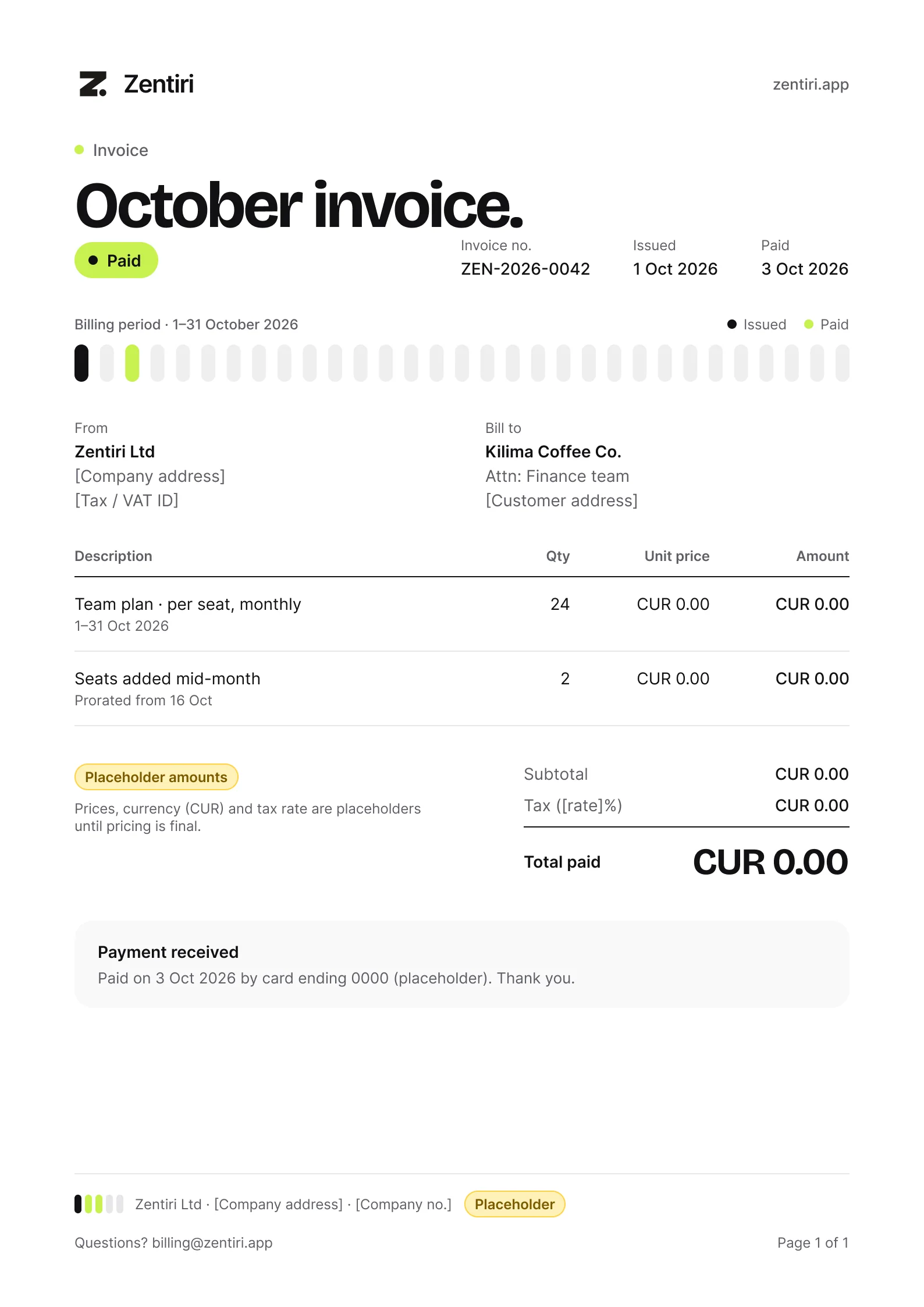 Invoice